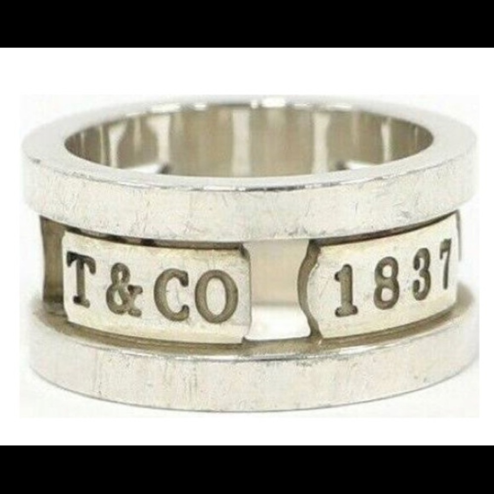 tiffany & co. 1837 elements circle open band ring